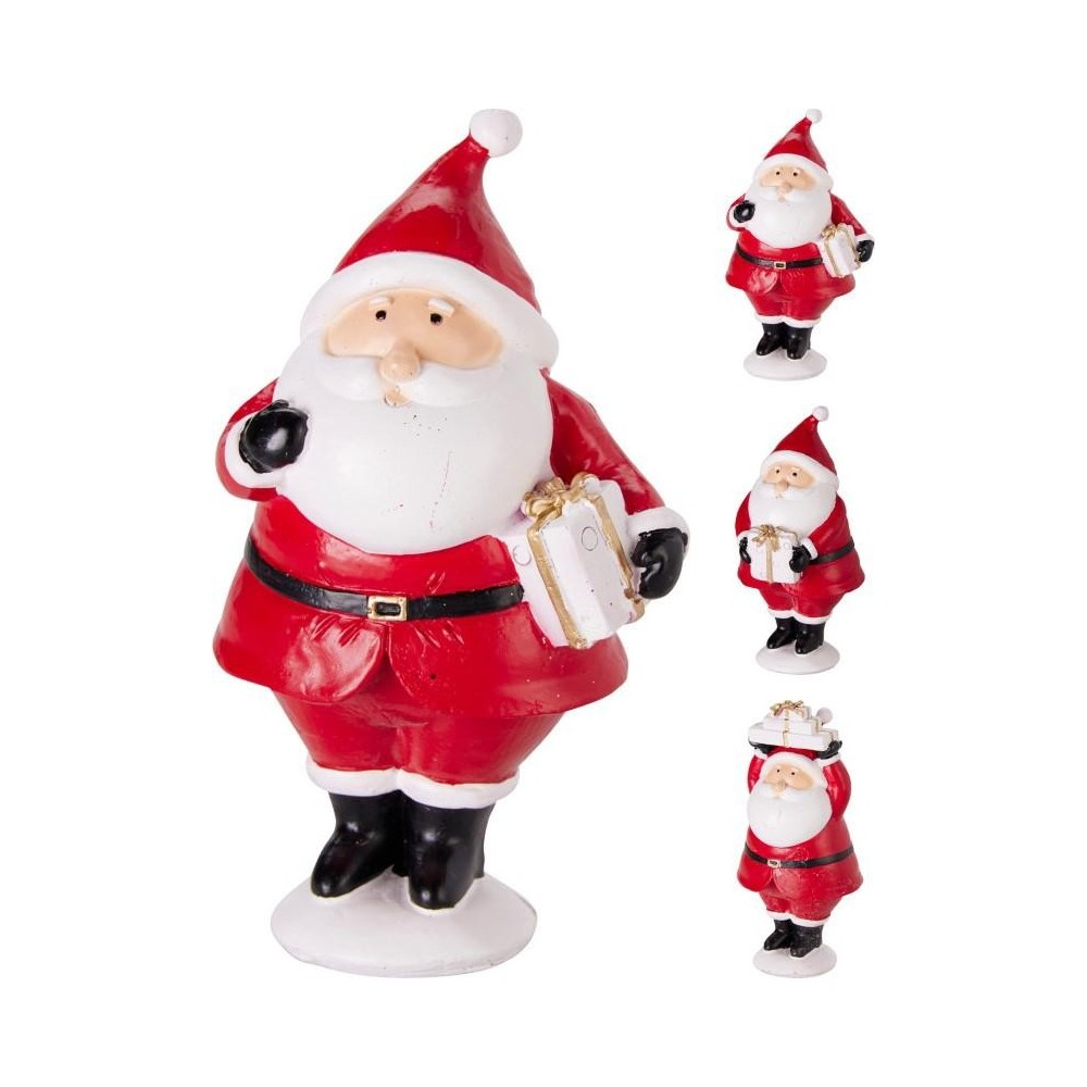 BABBO NATALE CON PACCO REGALO H.19